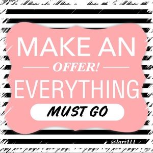 💁‍♀️💁‍♀️💁‍♀️Taking offers! 💃🏻💃🏻💃🏻